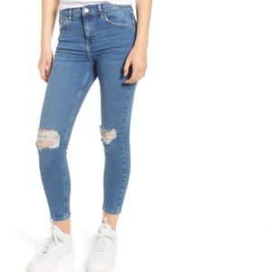Topshop Jamie ripped jeans